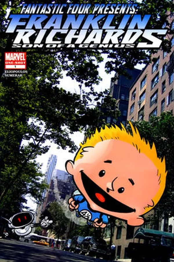 Cover of Fantastic Four Presents Franklin Richards #1