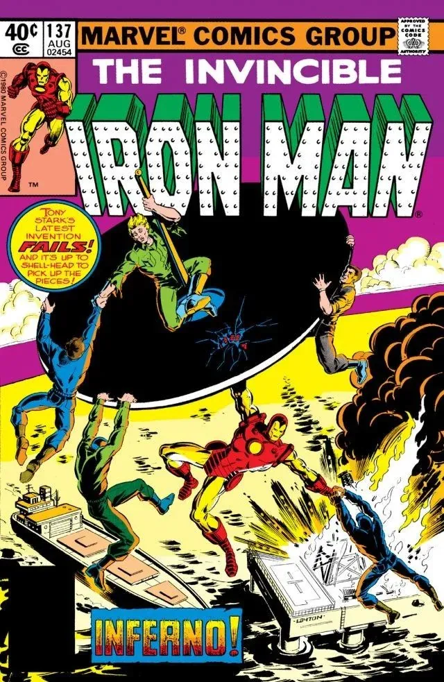 Cover of Iron Man #137