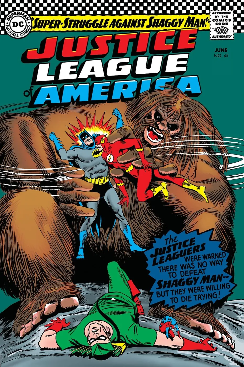 Cover of Justice League of America #45