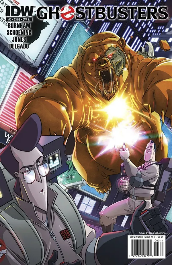 Cover of Ghostbusters #3