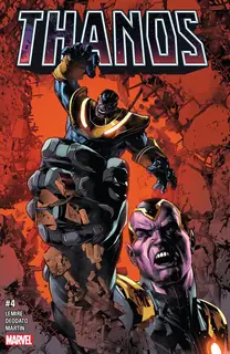 Cover of Thanos #4