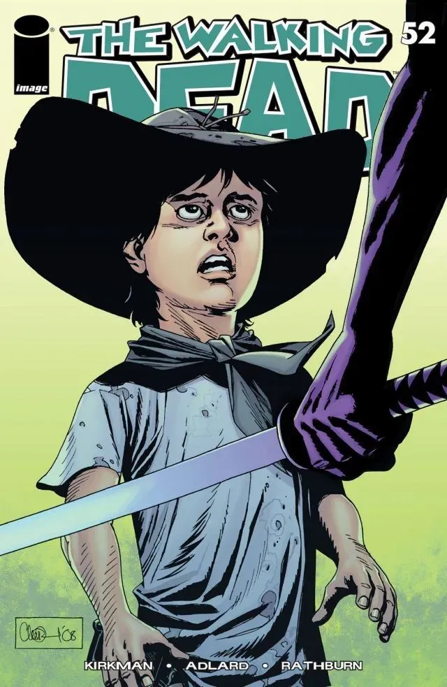 Cover of The Walking Dead #52