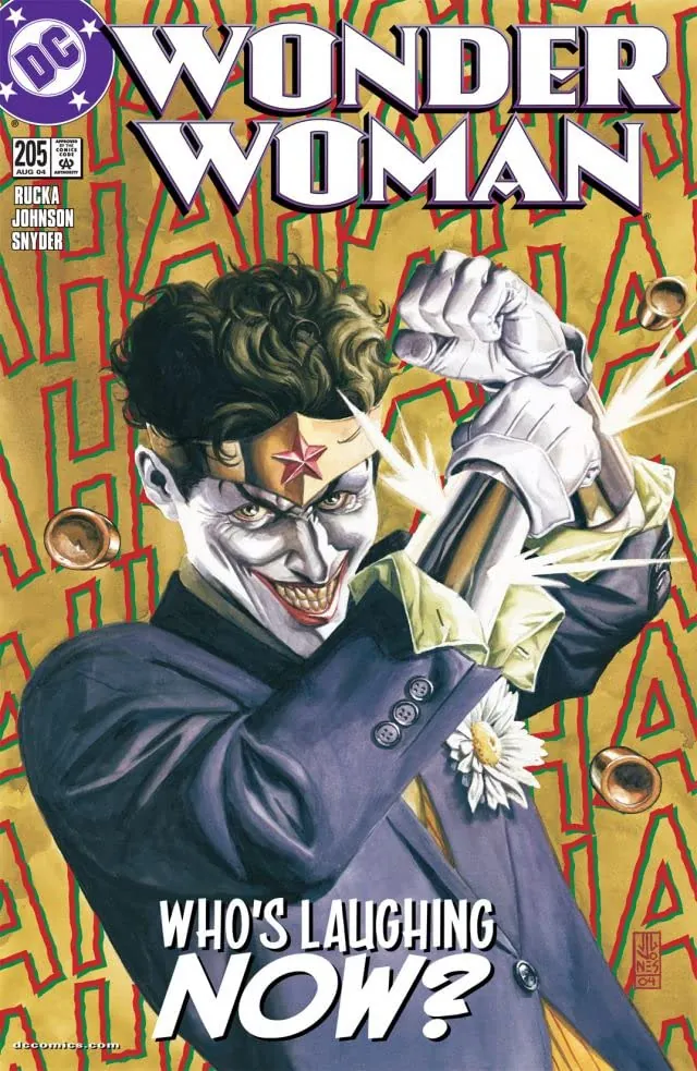 Cover of Wonder Woman #205