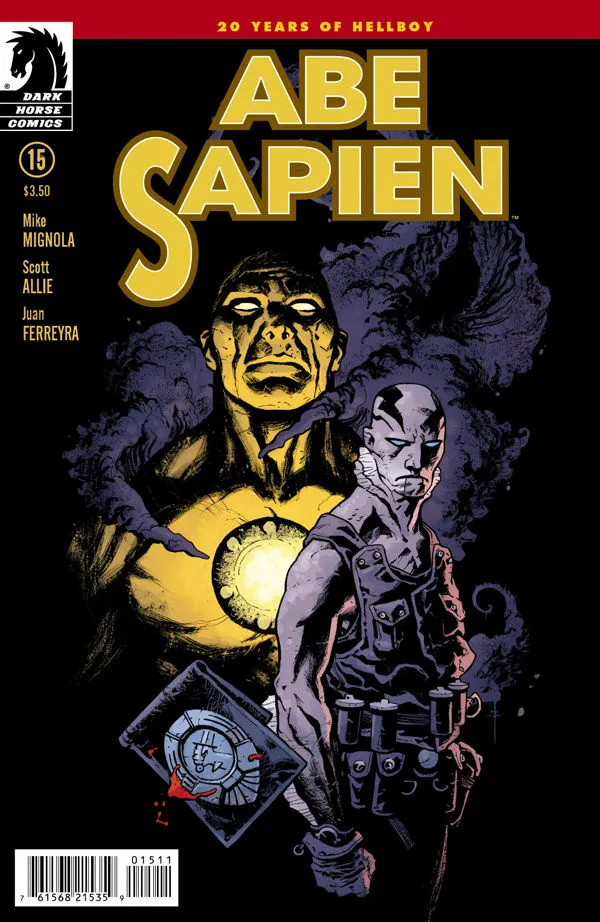 Cover of Abe Sapien #15 (25)