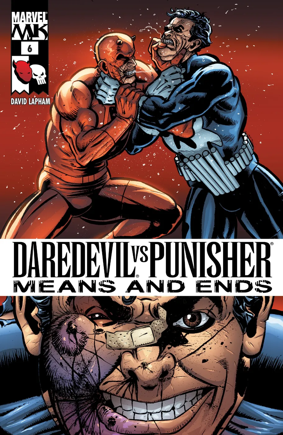 Cover of Daredevil vs. Punisher #6