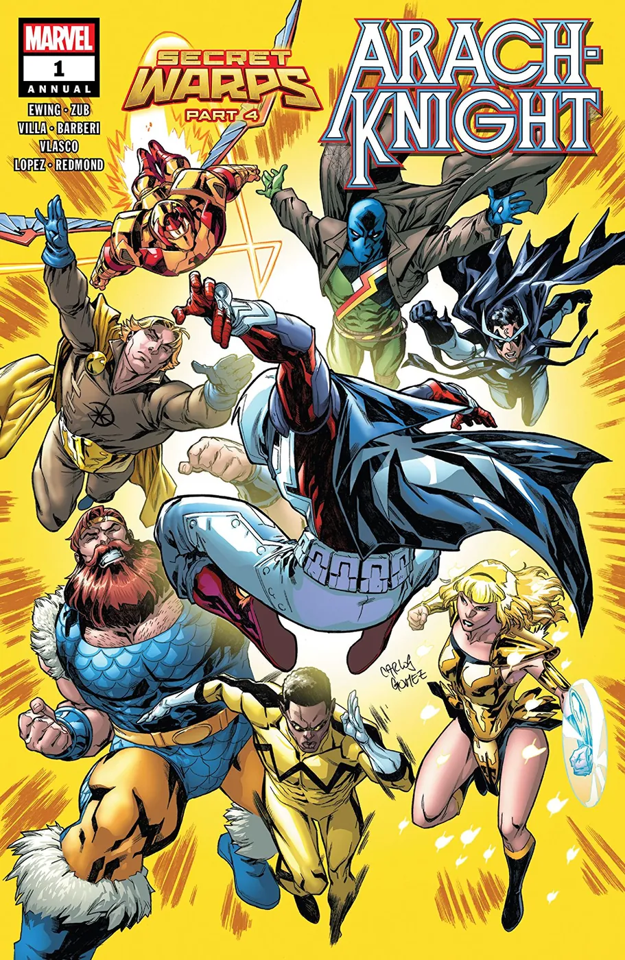 Cover of Secret Warps: Arachknight Annual #1