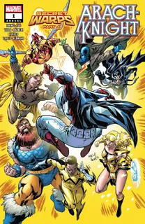 Cover of Secret Warps: Arachknight Annual #1