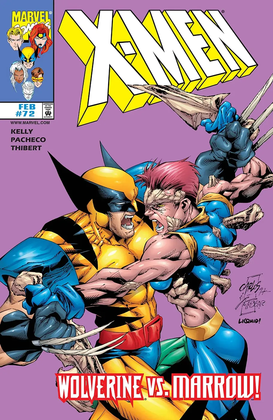 Cover of X-Men #72