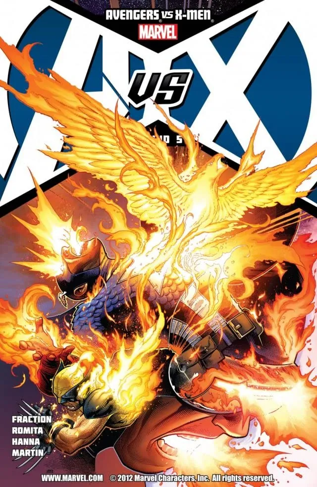 Cover of Avengers vs. X-Men #5