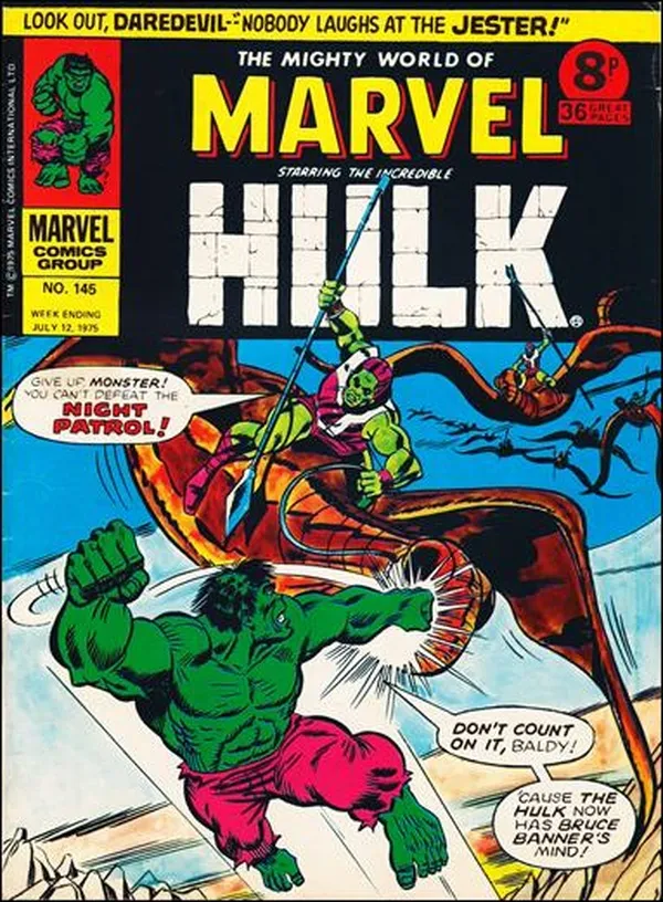 Cover of The Mighty World of Marvel #145
