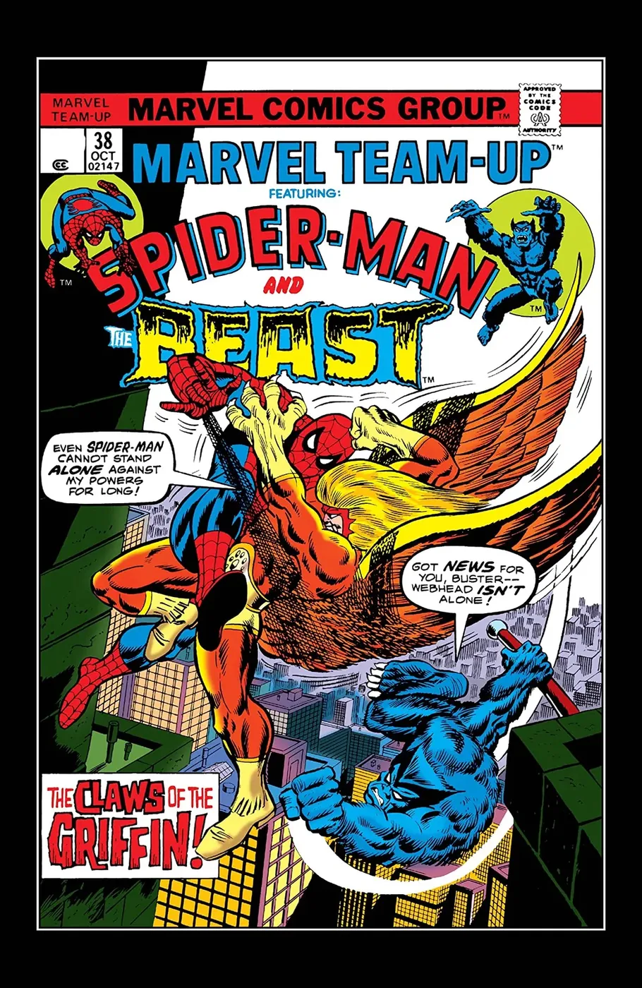 Cover of Marvel Team-Up #38