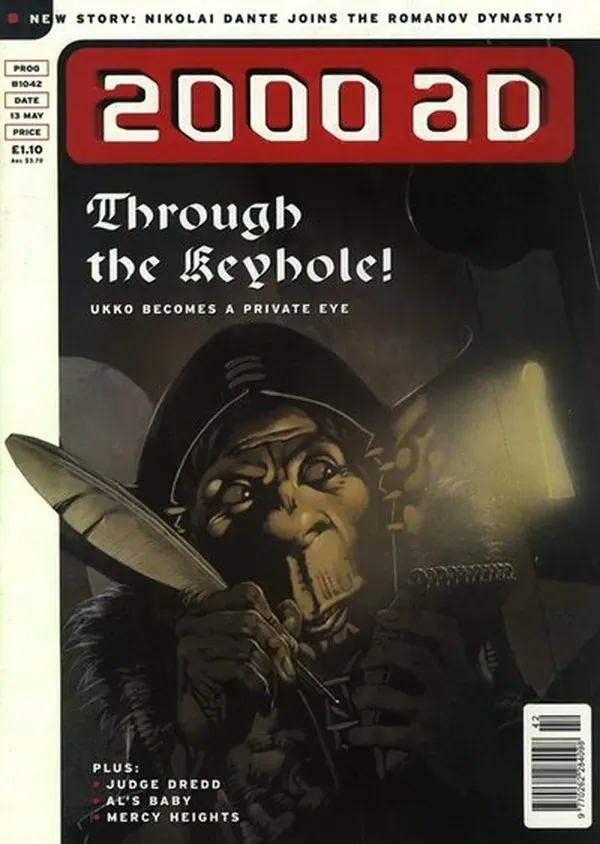 Cover of 2000 AD #1042