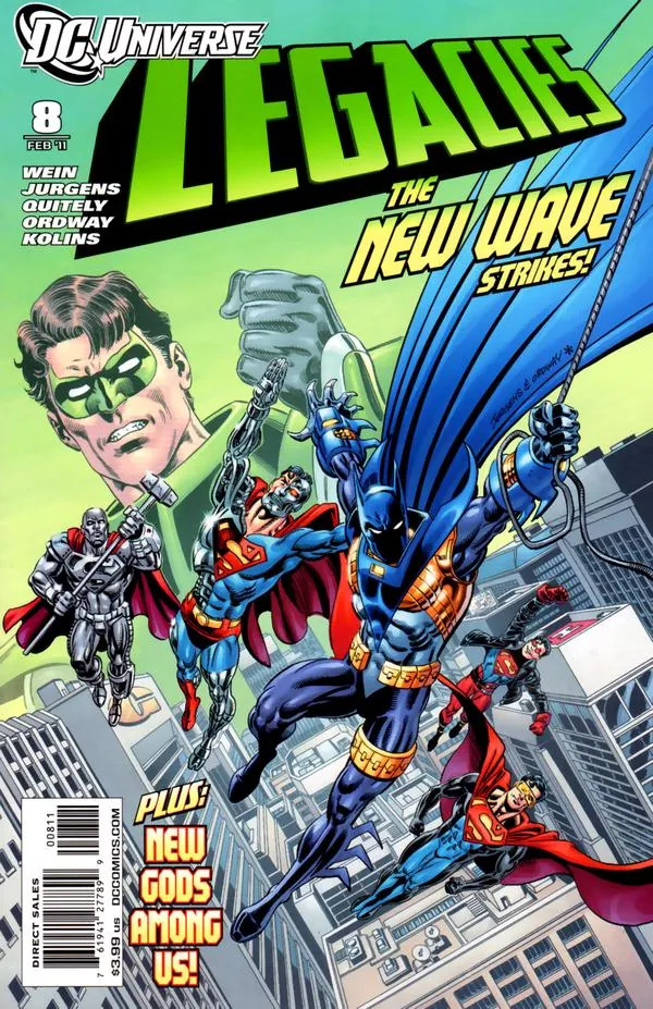 Cover of DCU: Legacies #8
