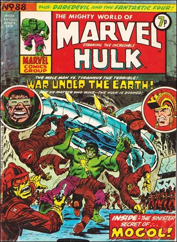 Cover of The Mighty World of Marvel #88
