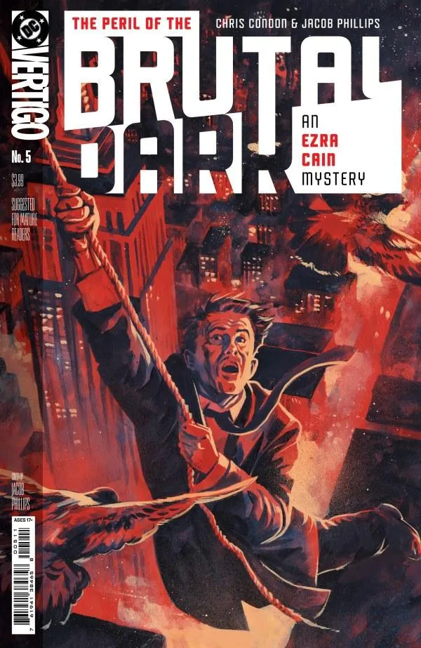 Cover of The Peril of the Brutal Dark: An Ezra Cain Mystery #5