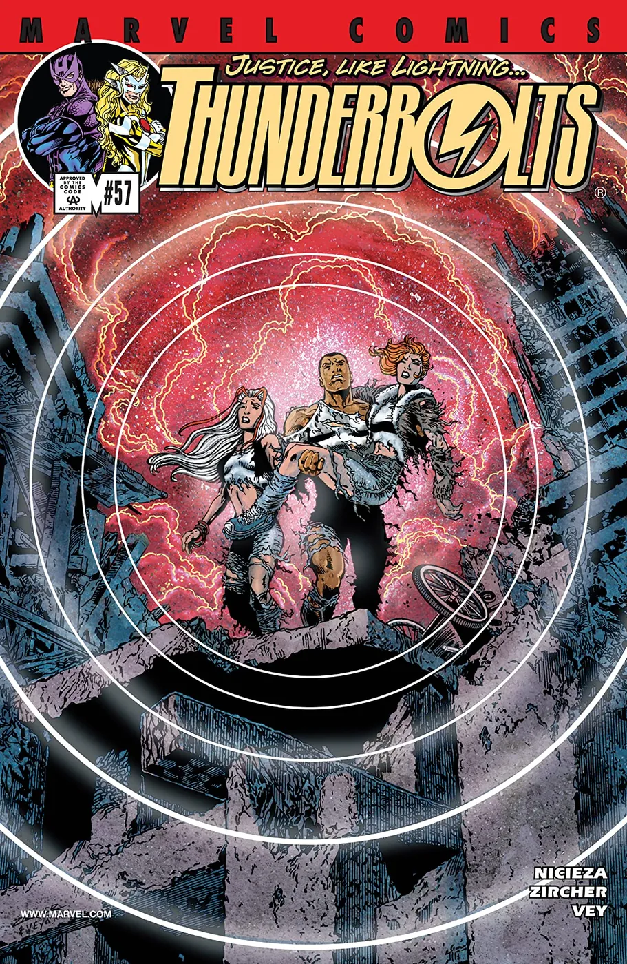 Cover of Thunderbolts #57