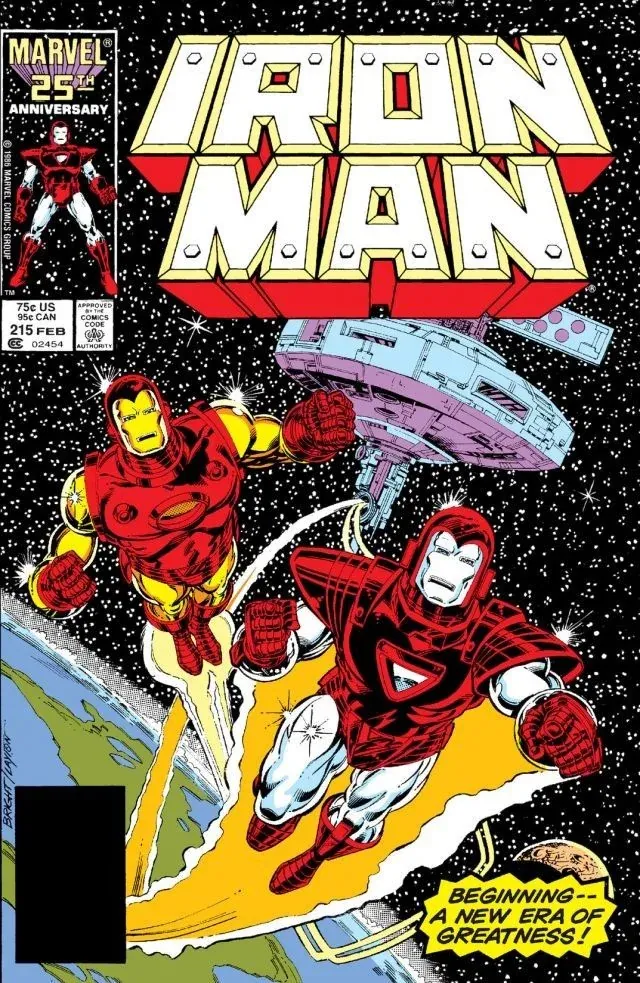 Cover of Iron Man #215