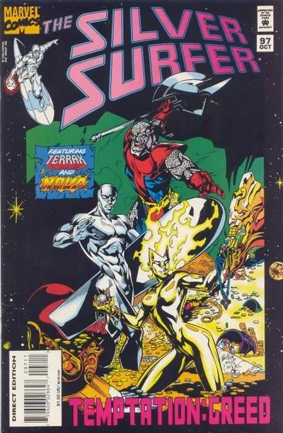 Cover of Silver Surfer #97