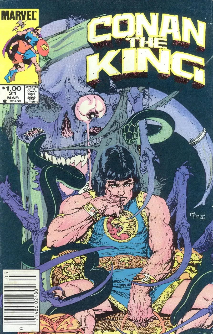 Cover of Conan the King #21