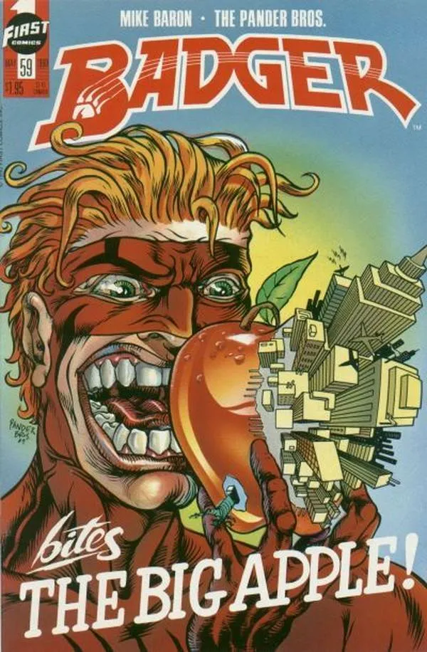 Cover of The Badger #59
