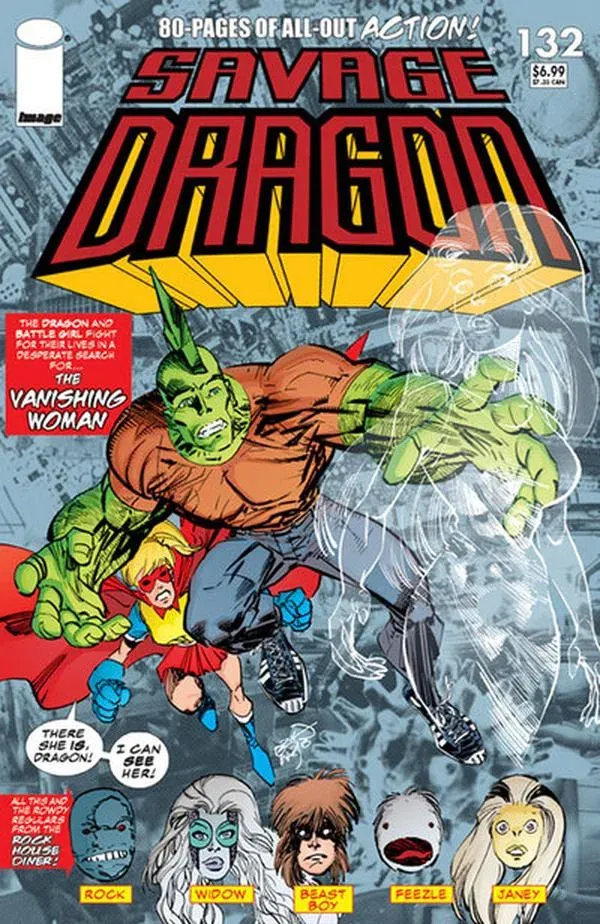Cover of Savage Dragon #132