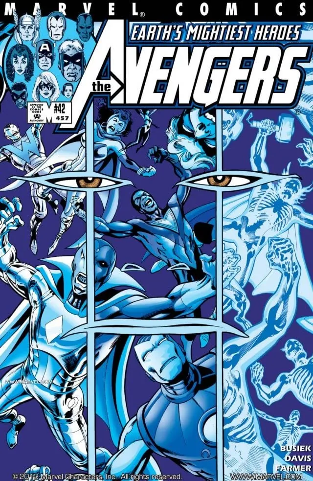 Cover of Avengers #42 (457)
