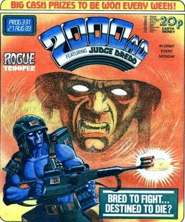 Cover of 2000 AD #331