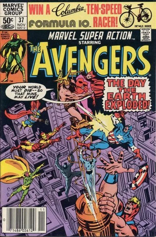 Cover of Marvel Super Action #37