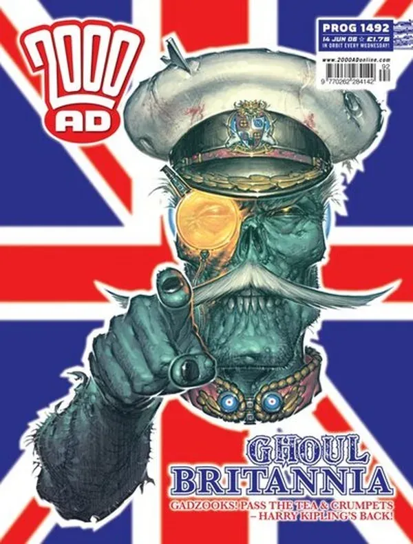 Cover of 2000 AD #1492
