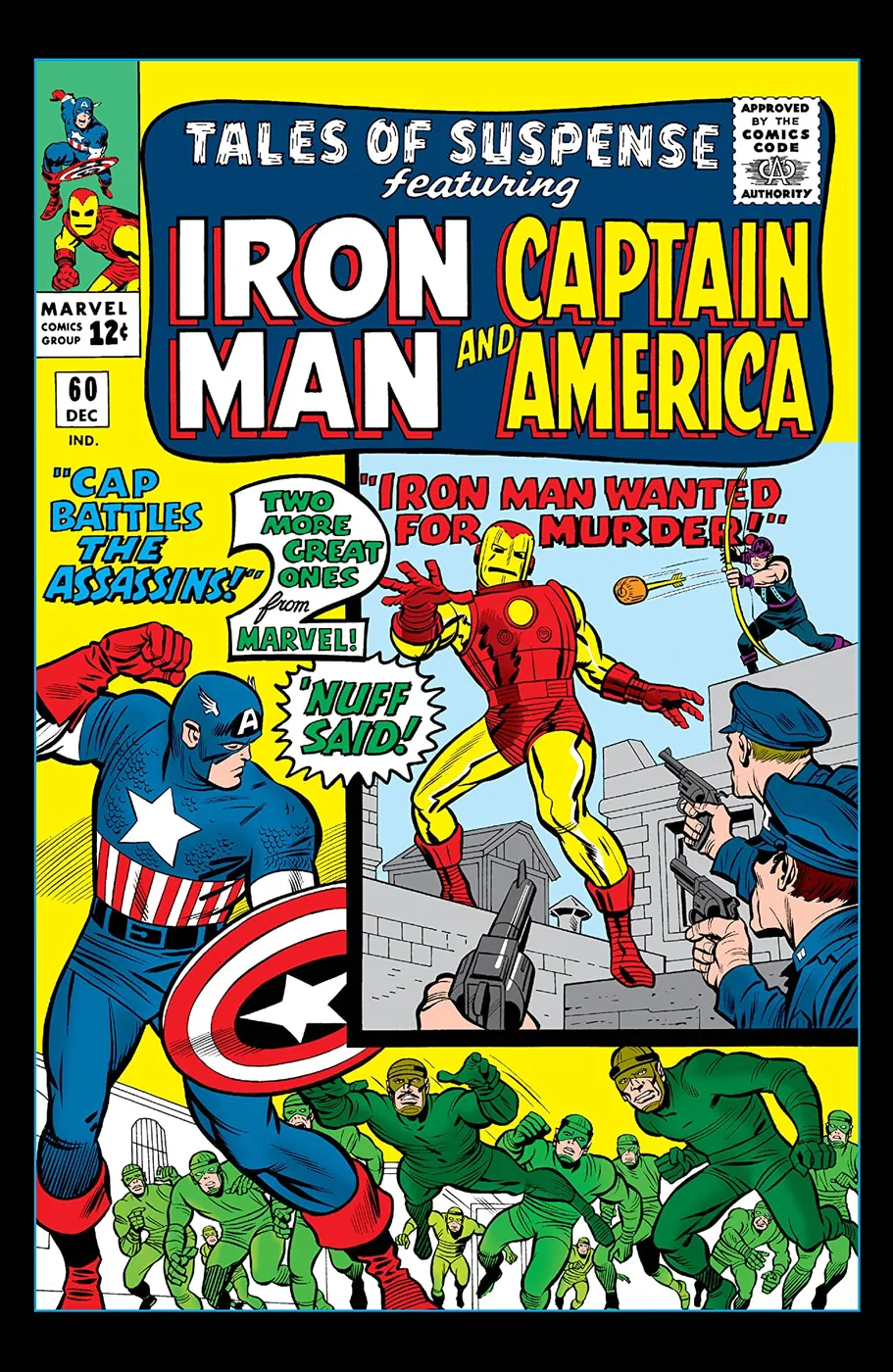 Cover of Tales of Suspense #60