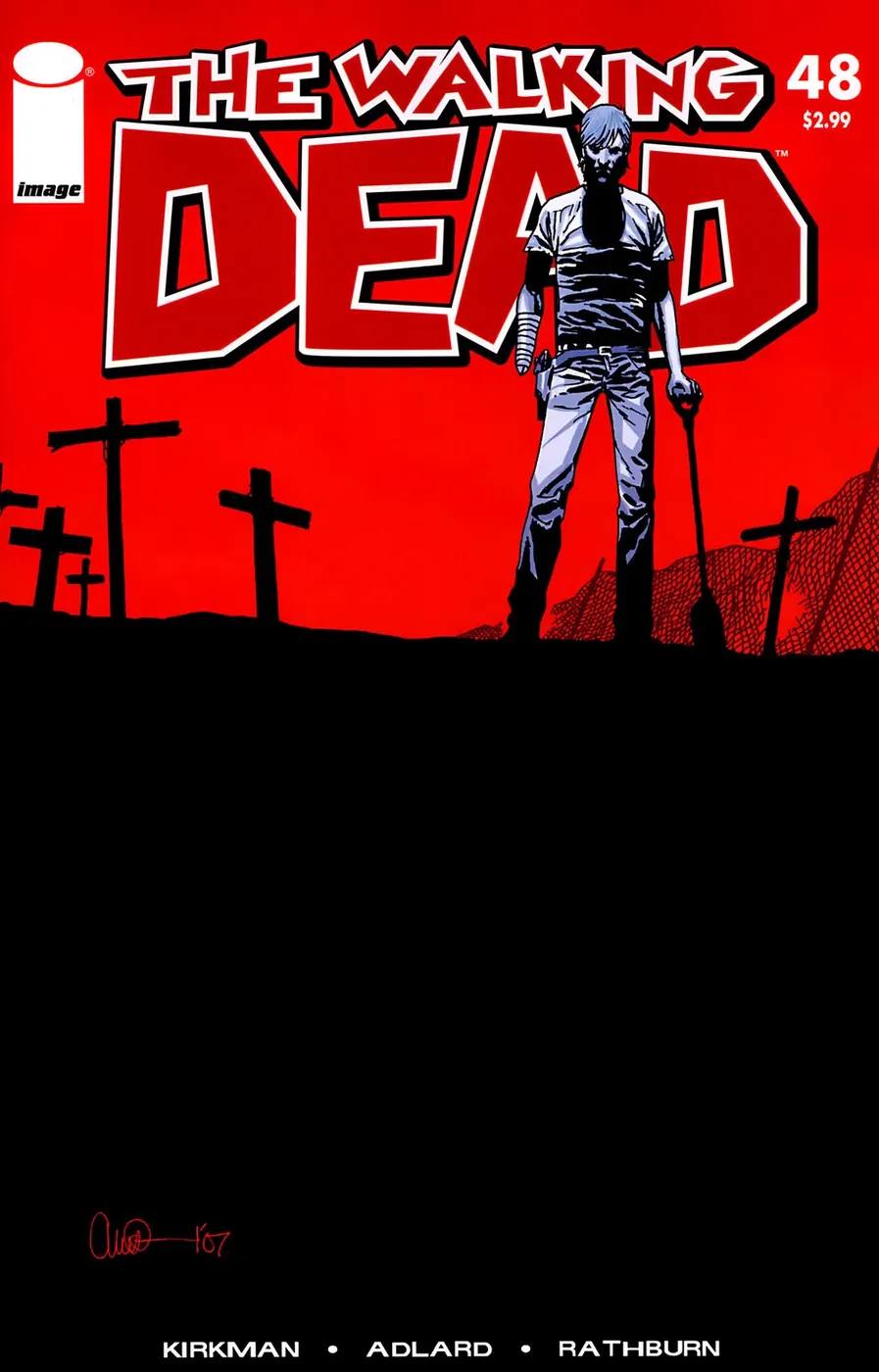 Cover of The Walking Dead #48