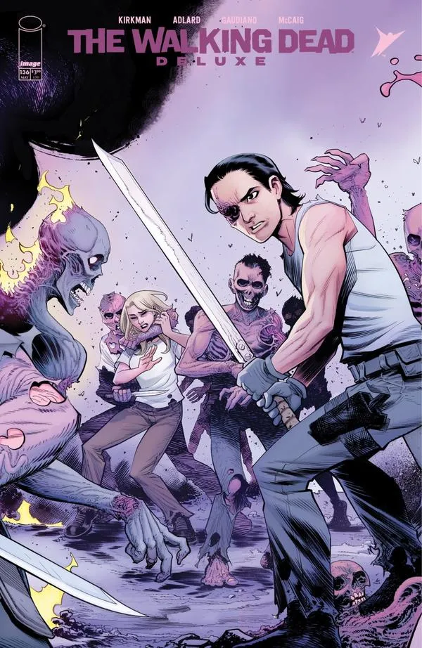 Cover of The Walking Dead Deluxe #136