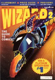Cover of Wizard: The Comics Magazine #2