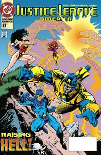 Cover of Justice League America #87