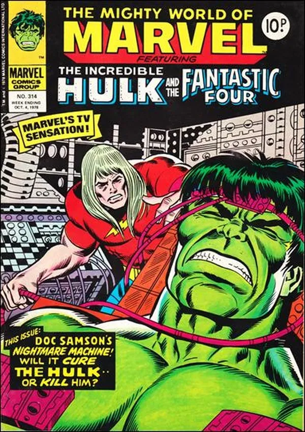 Cover of The Mighty World of Marvel #314
