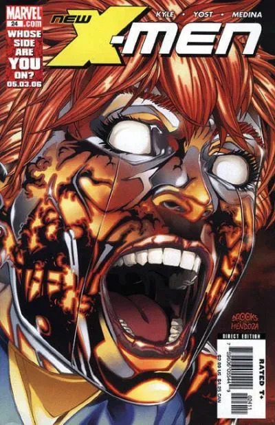 Cover of New X-Men #24
