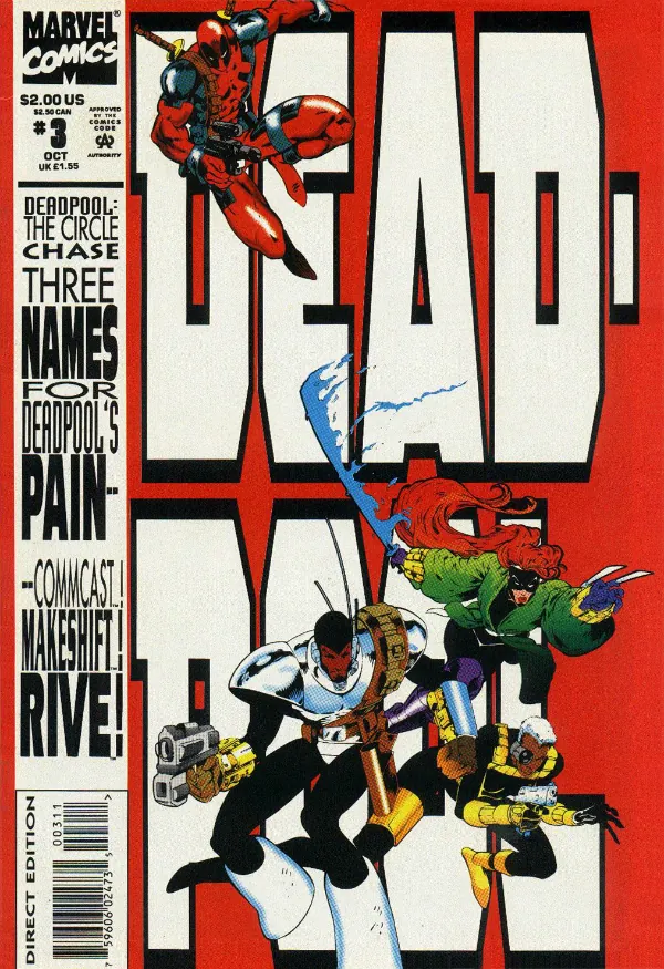 Cover of Deadpool: The Circle Chase #3