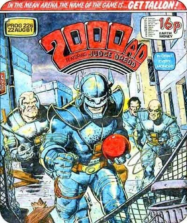 Cover of 2000 AD #226