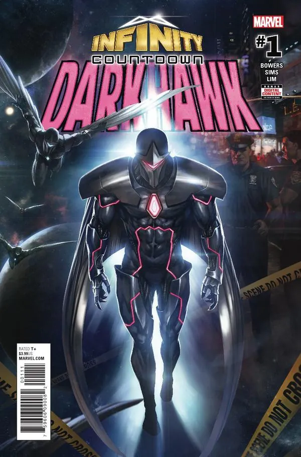 Cover of Infinity Countdown: Darkhawk #1
