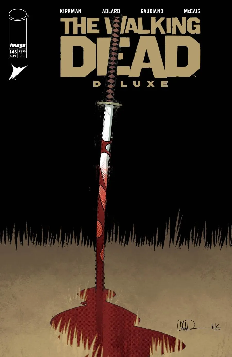 Cover of The Walking Dead Deluxe #145
