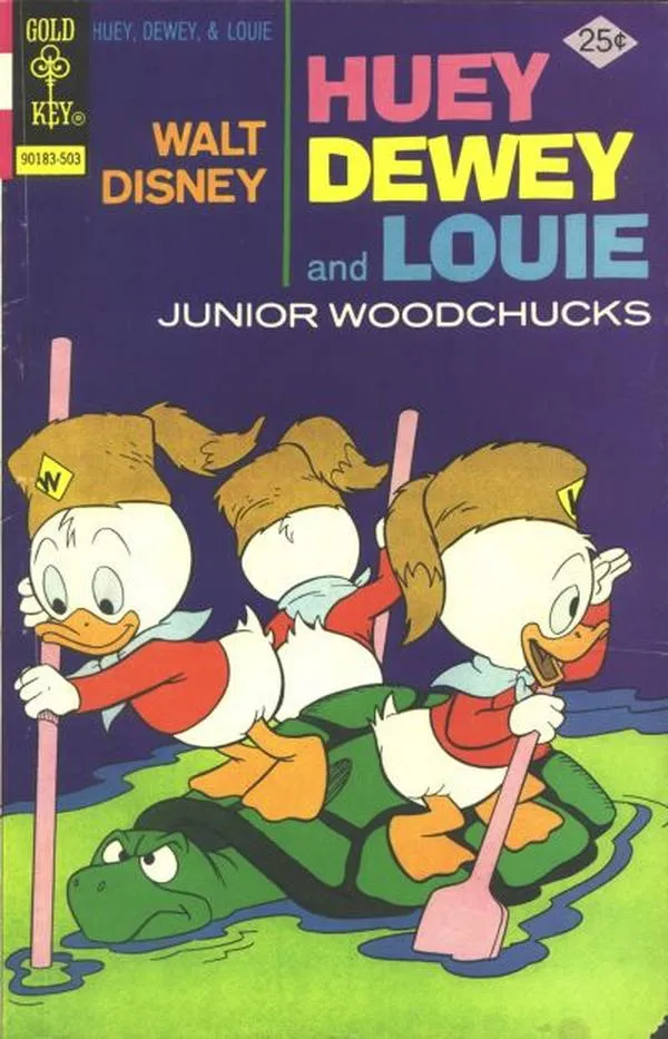 Cover of Walt Disney Huey, Dewey and Louie Junior Woodchucks #31