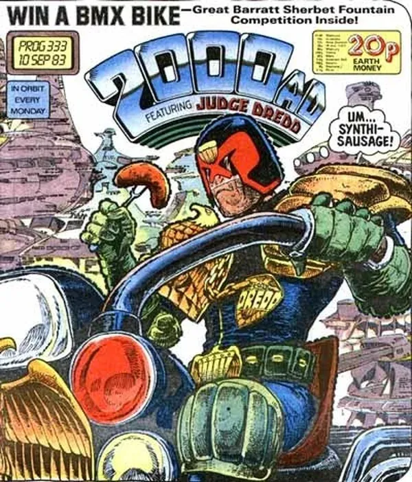 Cover of 2000 AD #333