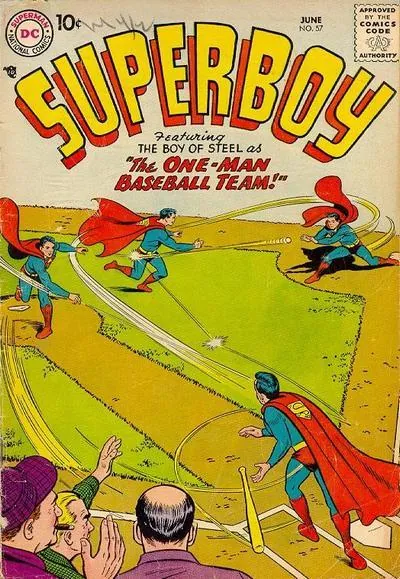 Cover of Superboy #57