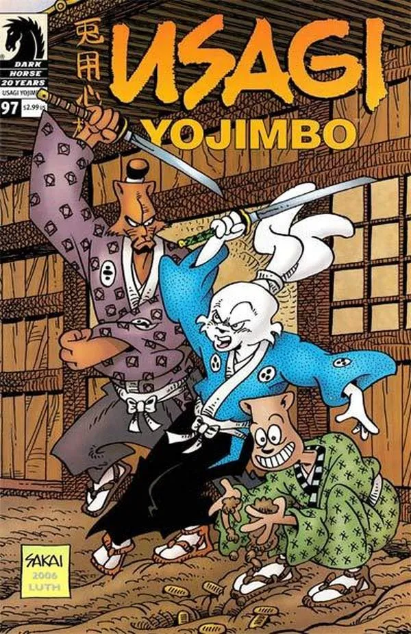 Cover of Usagi Yojimbo #97