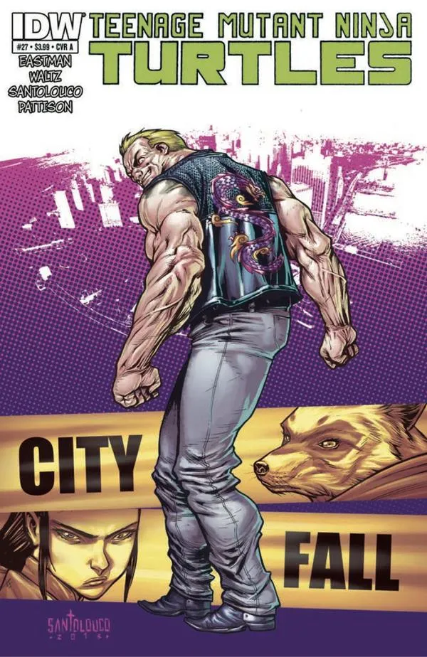 Cover of Teenage Mutant Ninja Turtles #27