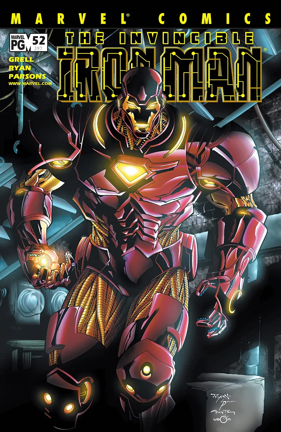 Cover of Iron Man #52 (397)