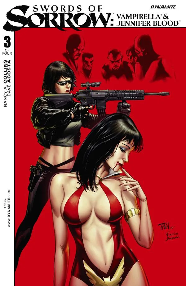 Cover of Swords of Sorrow: Vampirella & Jennifer Blood #3
