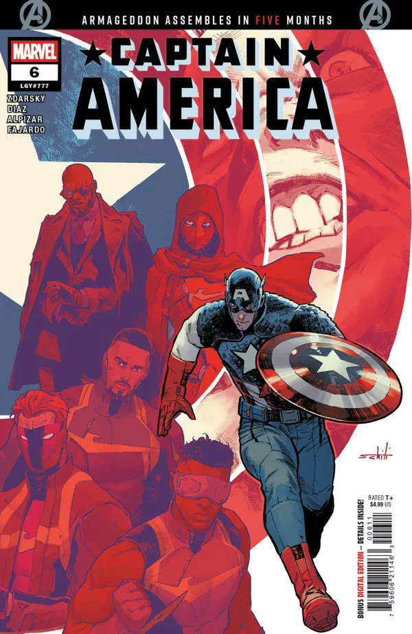 Cover of Captain America #6 (777)
