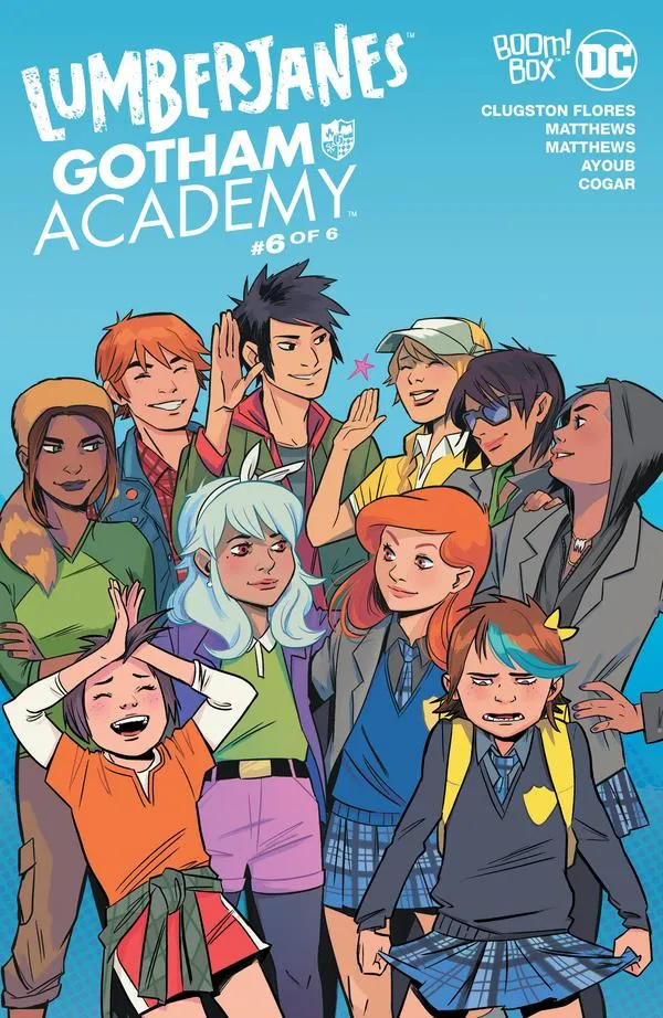 Cover of Lumberjanes / Gotham Academy #6