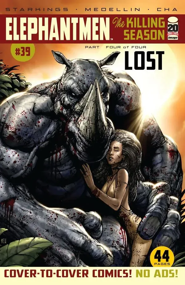 Cover of Elephantmen #39